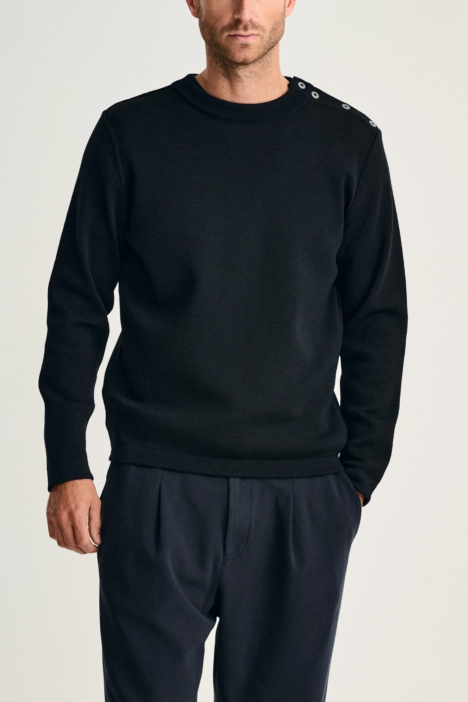 NAVAL crew neck | rund hals, navy blue - Image 5