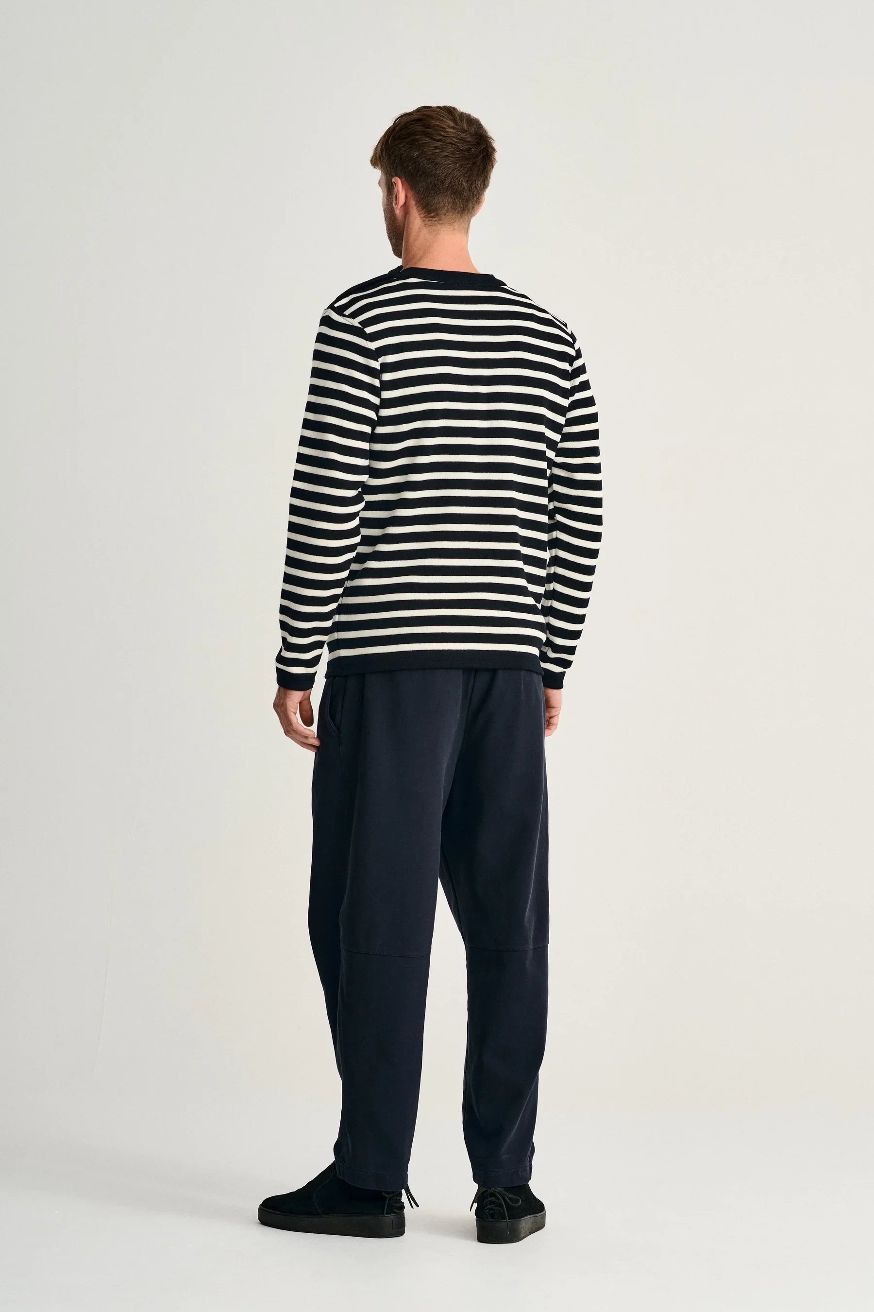 NAVAL crew neck | rund hals, navy blue / natural white - Image 4