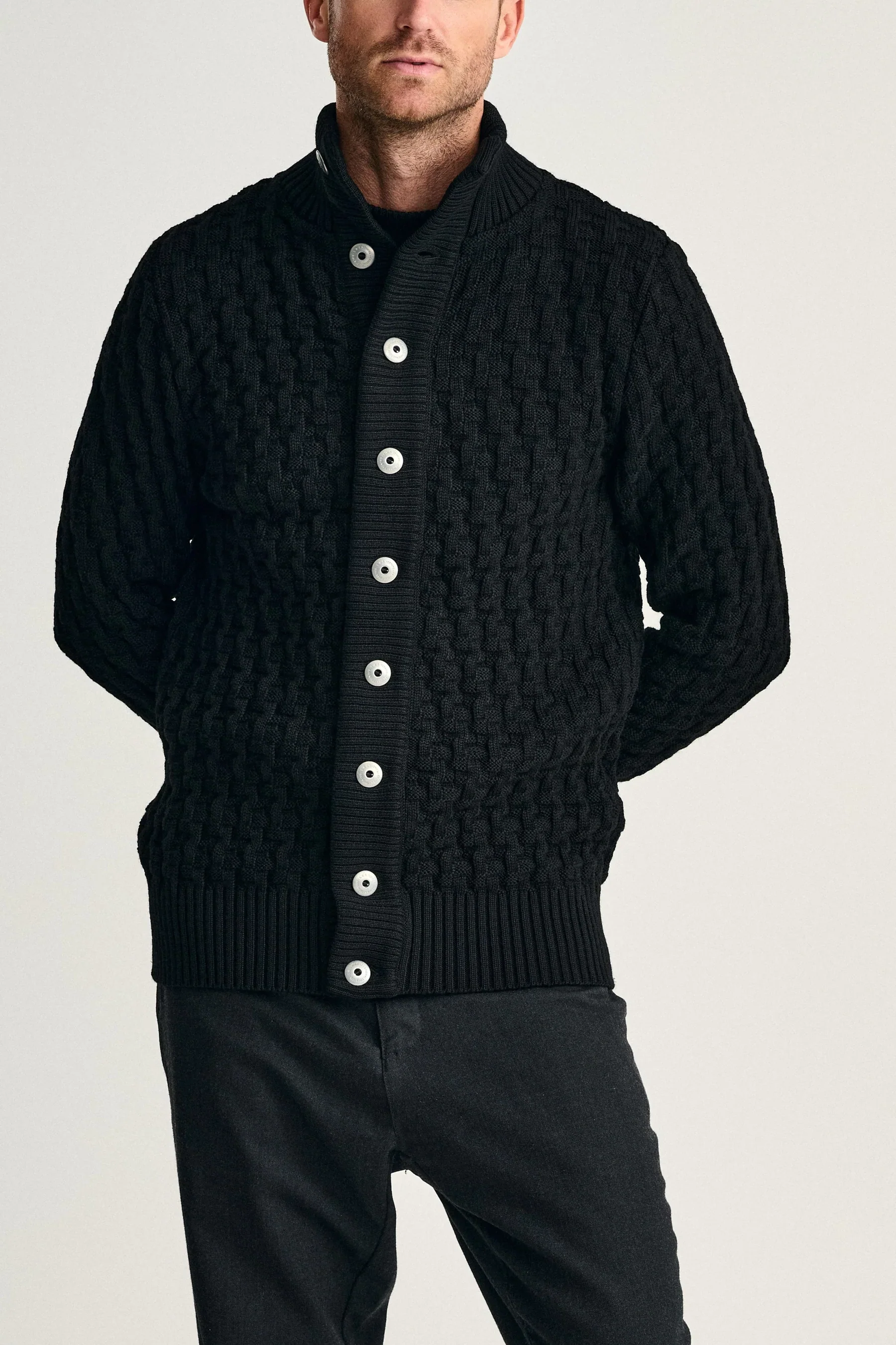 STARK cardigan, black void - Image 4