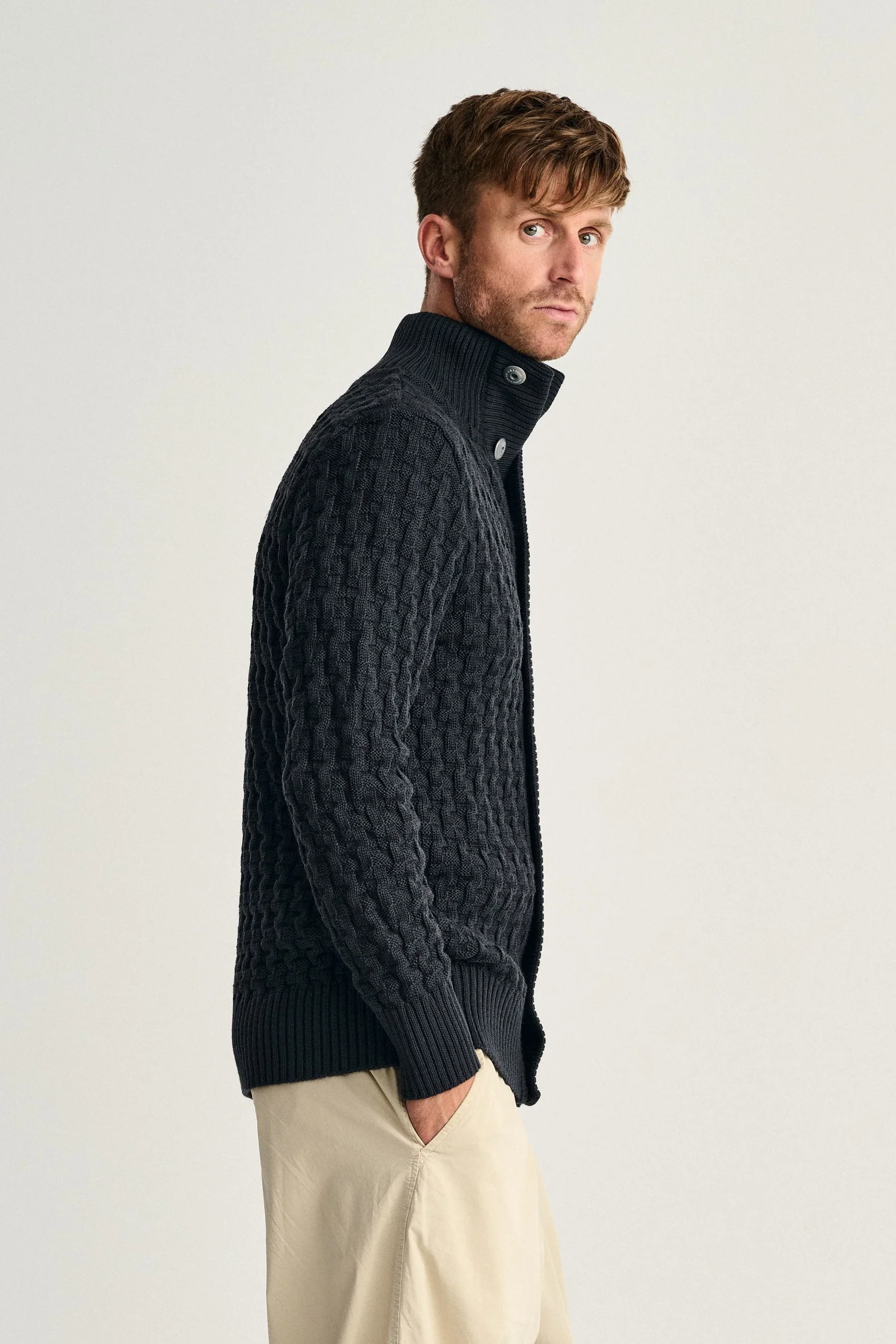 STARK cardigan, molten grey - Image 4