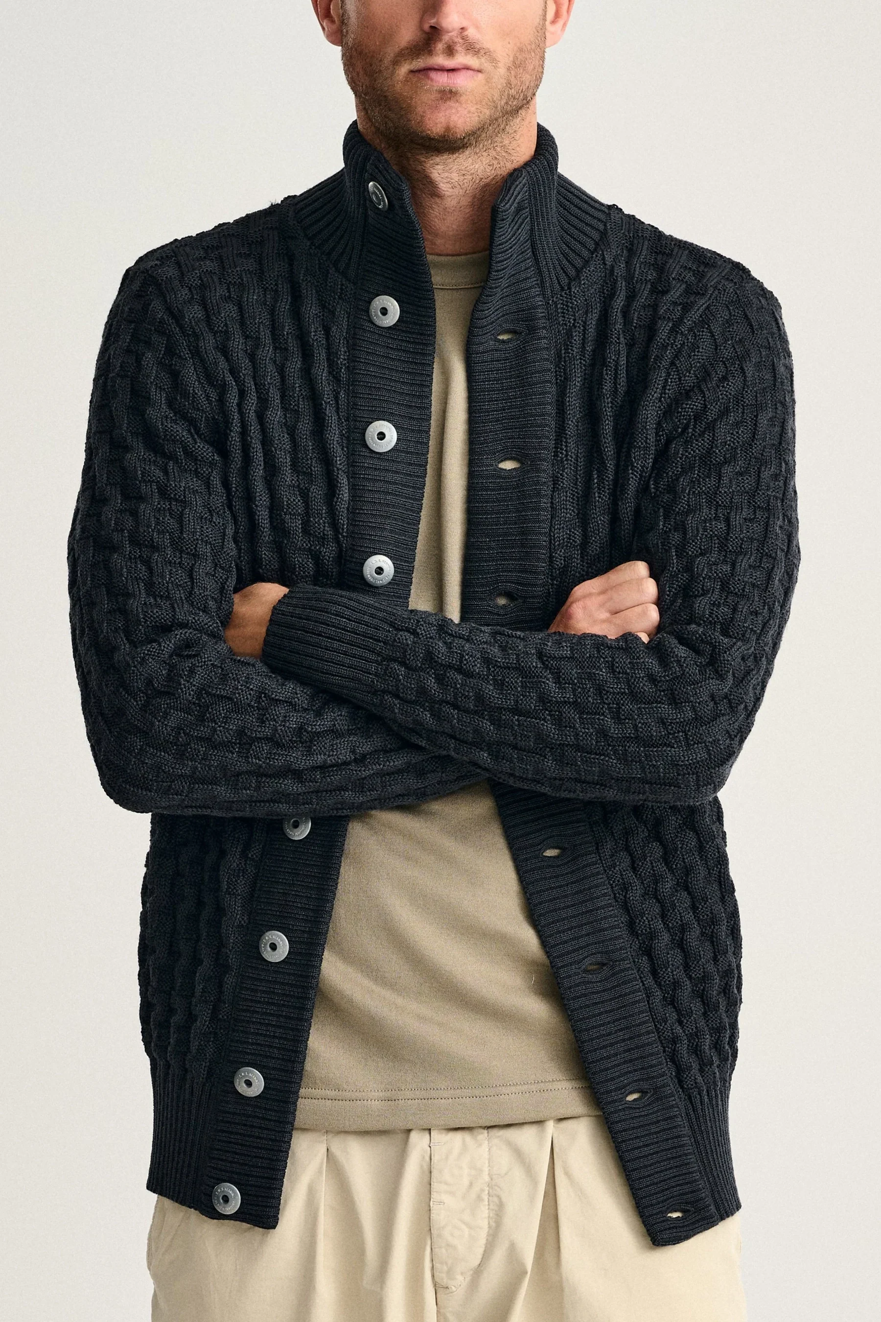 STARK cardigan, molten grey - Image 5