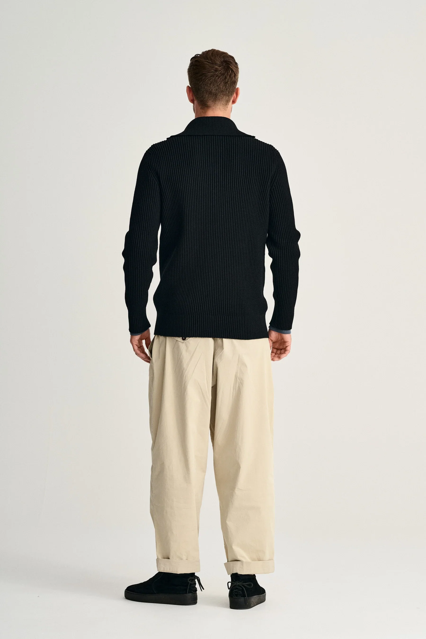 FENDER short zip | kort lynlås, black void (f) - Image 4