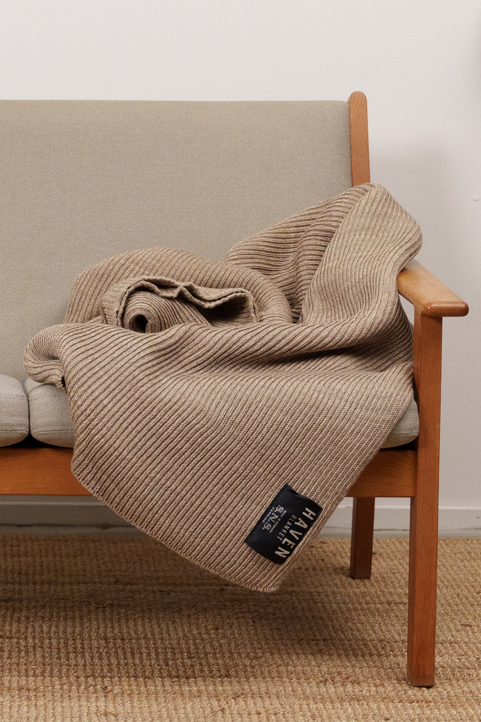 HAVEN blanket, caramel latté melange - Image 3