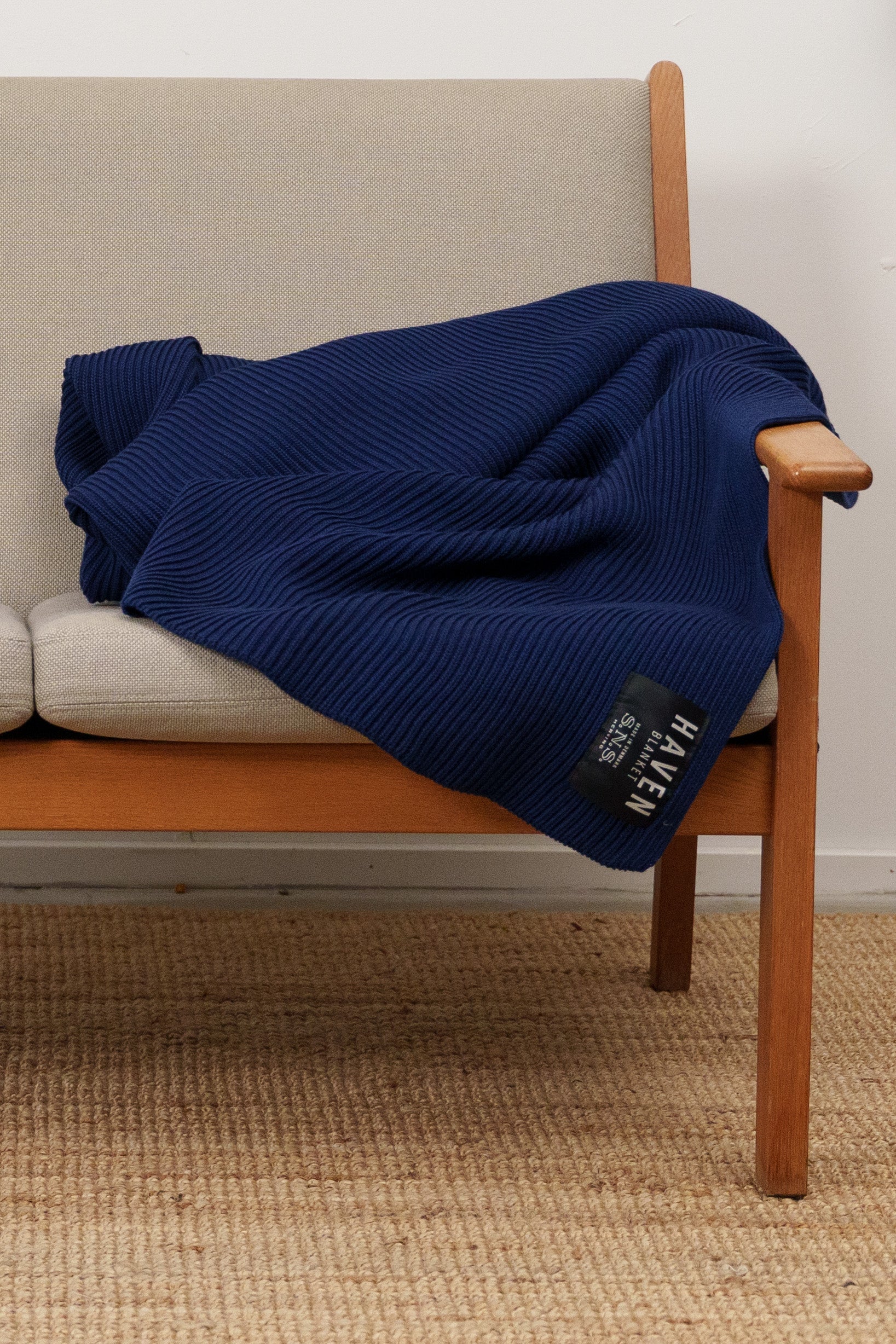 HAVEN blanket, indigo blue - Image 3