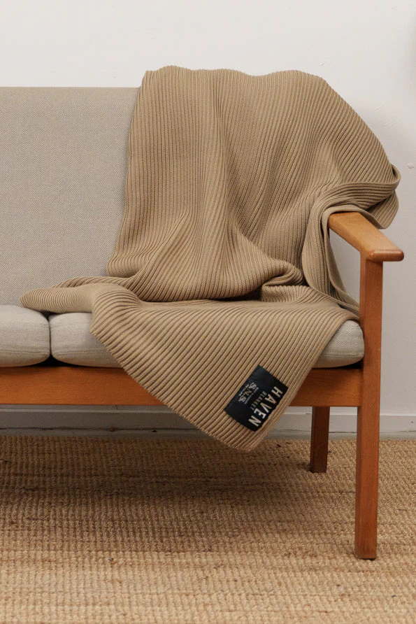 HAVEN blanket, golden beige - Image 3