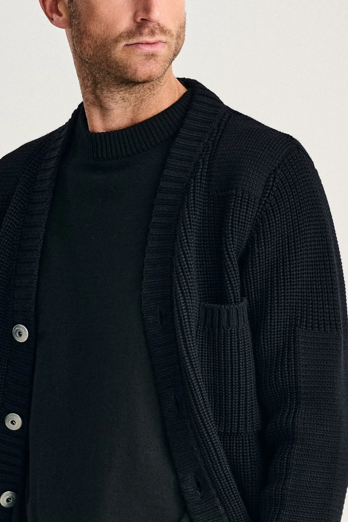 ROBUST cardigan, navy blue (f) - Image 4